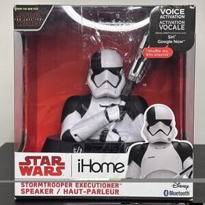 Star Wars NEW Bluetooth Speaker Storm Trooper Ihome Stormtrooper Disney